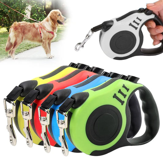 Retractable dog leash more freedom for your pet 3m/5m